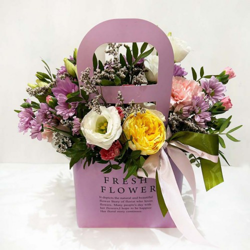 Композиция "Цветочное облако"