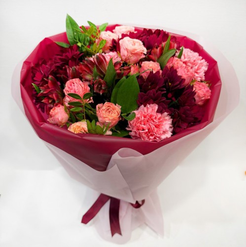 Букет "Горячий поцелуй"