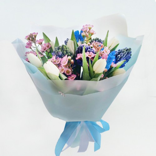 Букет "Весеннее настроение" Букет "Весеннее настроение"